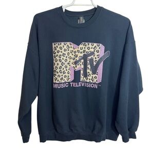Gildan MTV Music Television Sweatshirt Womens Size 2XL